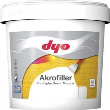 Dyo 25 kg Beyaz Akrofiller Dış Cephe Macunu