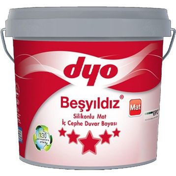 Dyo Beşyıldız 0141 Meltem 20 kg Silikonlu Mat İç Cephe Boya