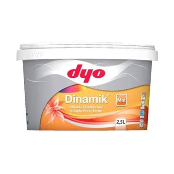 Dyo Beşyıldız 2.5 Lt Çisenti Silikonlu Mat İç Cephe Boyası