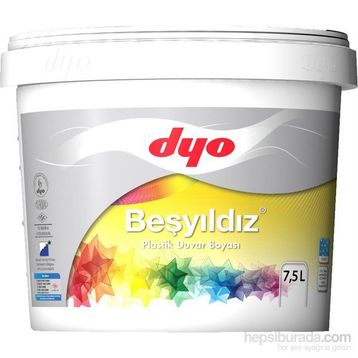 Dyo Beşyıldız 5664 Romantik 7.5 lt Plastik Duvar Boyası