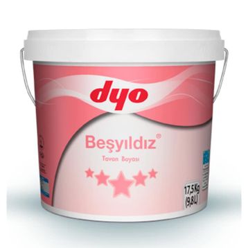 Dyo Beşyıldız Beyaz 10 kg Tavan Boyası