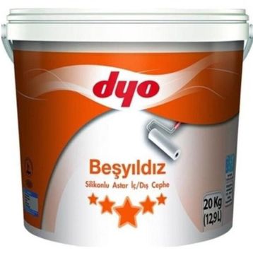 Dyo Beşyıldız Beyaz 20 kg Silikonlu İç Dış Astar