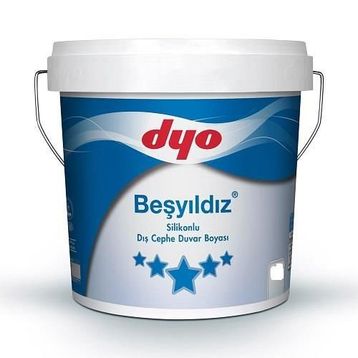Dyo Beşyıldız Silikonlu 2.5 lt 1282 Kuzey Dış Cephe Boyası