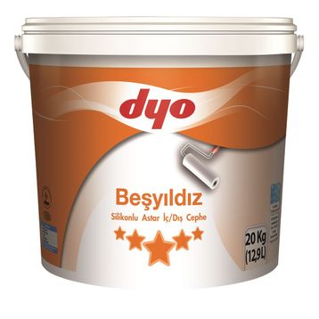 Dyo Beşyıldız Silikonlu İç Dış Cephe 10 kg Astar