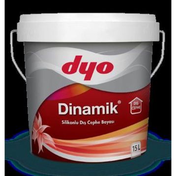 Dyo Dinamik 15 lt Krem Silikonlu Dış Cephe Duvar Boyası