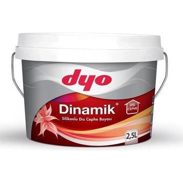 Dyo Dinamik 2.5 lt Çömlek Silikon Dış Cephe Boyası