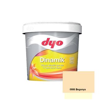 Dyo Dinamik Begonya 7.5 lt Silikonlu Soft Mat İç Cephe Boyası