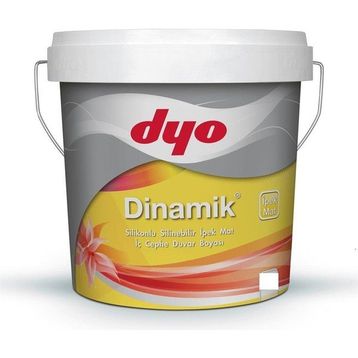 Dyo Dinamik Beyaz 7.5 lt Silikonlu Ipek Mat İç Cephe Boyası