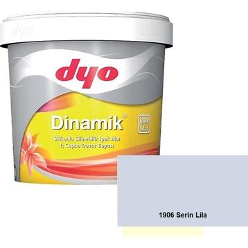 Dyo Dinamik Serin Lila 7.5 lt Silikonlu Soft Mat Iç Cephe Boyası