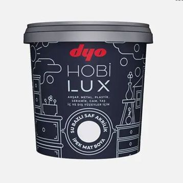 Dyo Hobilux Adriyatik 0.4 lt Su Bazlı Saf Akrilik Boya