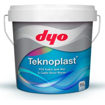 Dyo Teknoplast 2914 Yeni Fildişi 7.5 lt Ptfe Katkılı İpek Mat İç Cephe Duvar Boyası