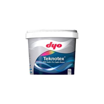 Dyo Teknotex PTFE Katkılı 7.5 Litre Paris Pembesi Dış Cephe Duvar Boyası
