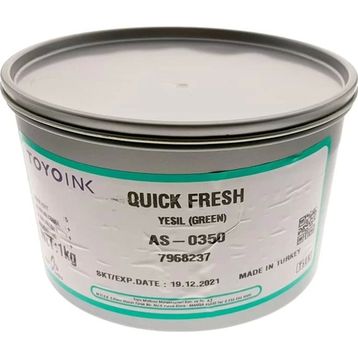 Dyo Yeşil 1 kg Matbaa Mürekkebi