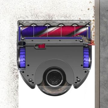 Dyson 360 Vis Nav Mavi/Nikel Robot Süpürge