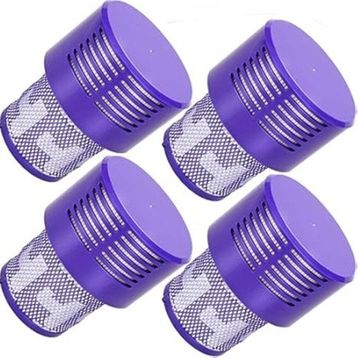 Dyson V10 SV12 Cyclone Uyumlu 4 Adet Hepa Filtre