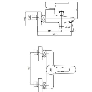 E.C.A 102102386 Vera Banyo Bataryası