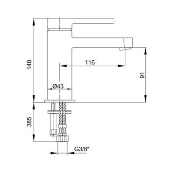 E.C.A 102108920H Mina Lavabo Bataryası