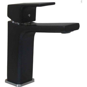 E.C.A 102108989C1 Tiera Mat Siyah Lavabo Batarya