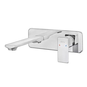 E.C.A 102167621-K Royal Sıva Üstü Grubu Tek Rozet Ankastre Lavabo Bataryası