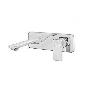 E.C.A 102167621-K Royal Sıva Üstü Grubu Tek Rozet Ankastre Lavabo Bataryası