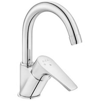 E.C.A 102188054 Niobe Kuğu Krom Lavabo Bataryası
