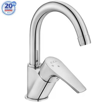 E.C.A 102188054 Niobe Kuğu Krom Lavabo Bataryası