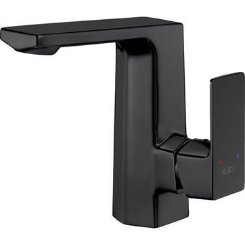 E.C.A 102188667C1 Royal Mat Siyah Lavabo Bataryası