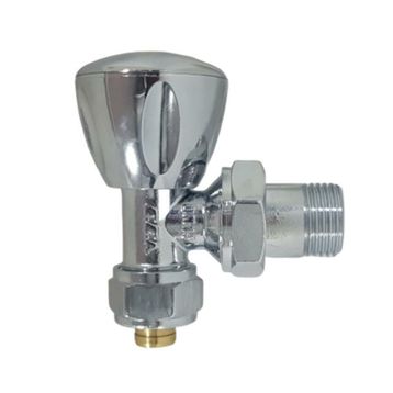 E.C.A 1/2 inç RV3 Krom Pex Radyatör Vanası