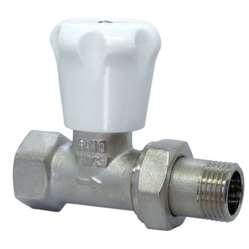 E.C.A 1/2" Rv3 Düz Radyatör Valfi