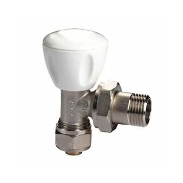 E.C.A 602120721 1/2 Pex Köşe Radyatör Vanası