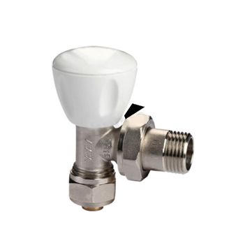 E.C.A 602120721 1/2 Pex Köşe Radyatör Vanası