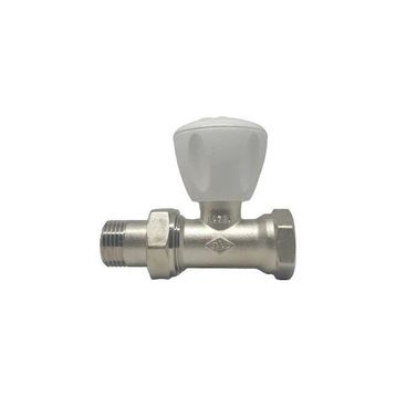 E.C.A 602120725 1/2 Düz Radyatör Vanası