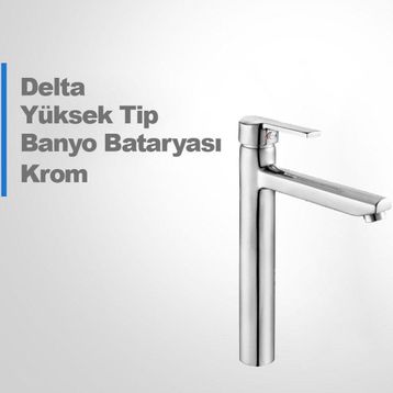 E.C.A Delta Yüksek Tip Lavabo Bataryası
