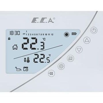 E.C.A Poly Touch 7006903005 400 W Kablosuz Oda Termostatı