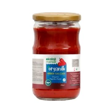 E.m Organik 610 gr Tuzsuz Biber Salçası