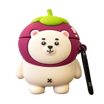 E2M Bordo Polar Bear Airpods Pro Kılıf
