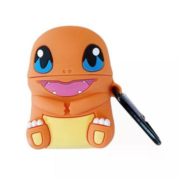 E2M Charmander Turuncu AirPods 1-2 Kılıfı