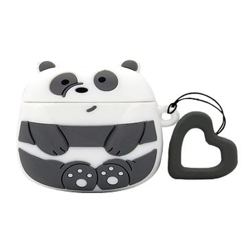 E2M Gri Panda Airpods Pro Kılıf