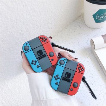 E2M Mavi Nintendo AirPods Pro Kılıfı