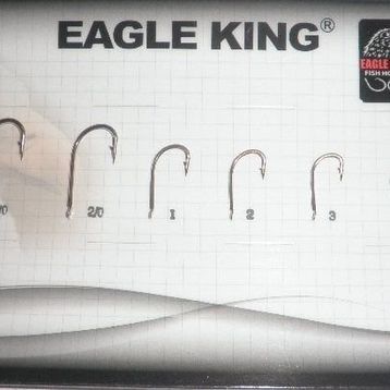 Eagle King 4617BZ 4 Çapraz Kısa Pala Bronz Olta İğnesi