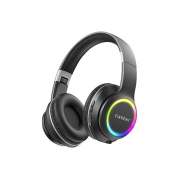 Earldom B06 RGB Siyah Kafaüstü Bluetooth Kulaklık