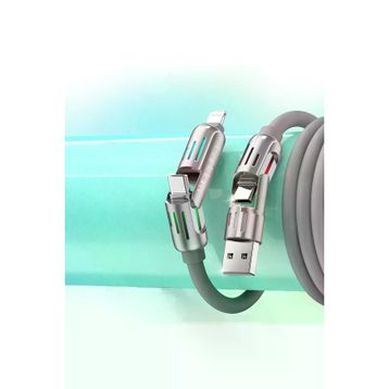 Earldom IC02 4in1 240W Type-C to Type-C Ekstra 2.4A USB
