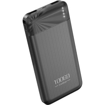 Earldom PB63 10.000 mAh 2 Adet 10W USB Çıkışlı Siyah Powerbank