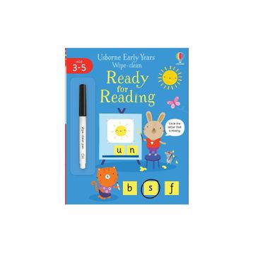 Early Years Wipe Clean Ready For Reading-Usborne Publishing
