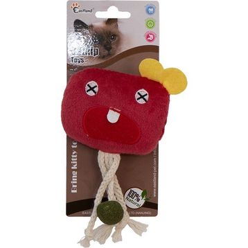Eastland 10 cm Catnipli Peluş Küp Canavar Kedi Oyuncağı