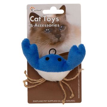 Eastland 11 cm Catnipli Peluş Yengeç Kedi Oyuncağı
