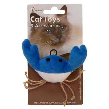 Eastland 11 cm Catnipli Peluş Yengeç Kedi Oyuncağı