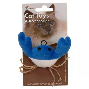 Eastland 11 cm Catnipli Peluş Yengeç Kedi Oyuncağı