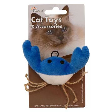 Eastland 11 cm Catnipli Peluş Yengeç Kedi Oyuncağı