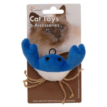 Eastland 11 cm Catnipli Peluş Yengeç Kedi Oyuncağı